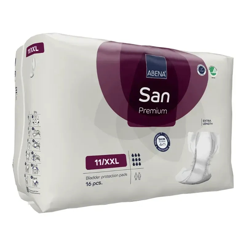 Continence pads